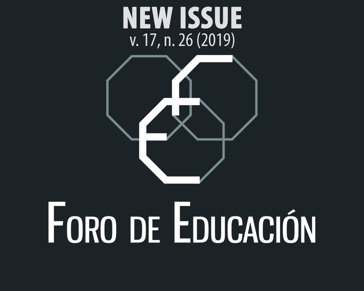 ForodeEducacion's tweet photo. Foro de Educación – v. 17, n. 26 (2019) 
https://t.co/m98VoBye6O
@FahrenHouse https://t.co/FxD911sEGq
