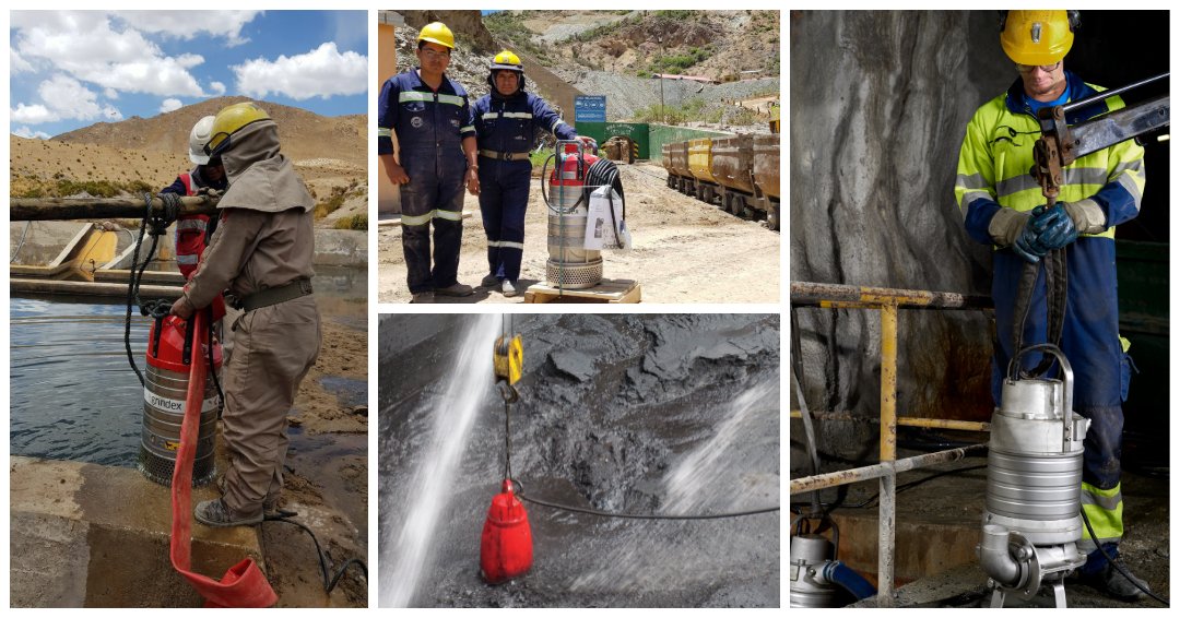 Grindex_pump's tweet photo. Happy new year &amp; happy mining with Grindex! Running unattended in tough conditions, Grindex pumps are steady sellers in mines. #MiningMonday  #dewatering https://t.co/Xu3IbBq6xw https://t.co/9UyWTCSbln