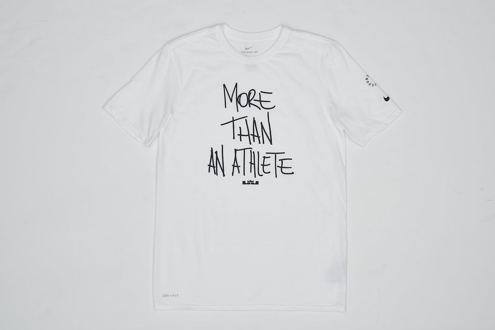 lebron more than an athlete hoodie
