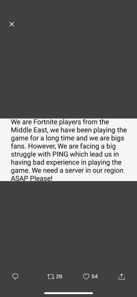 0 replies 19 retweets 22 likes - fortnite 150 ping