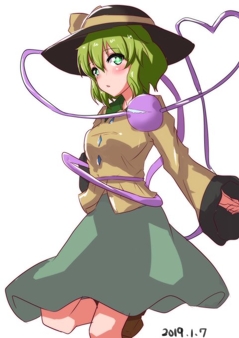 #深夜の真剣お絵描き60分一本勝負
古明地こいし(+5min) 