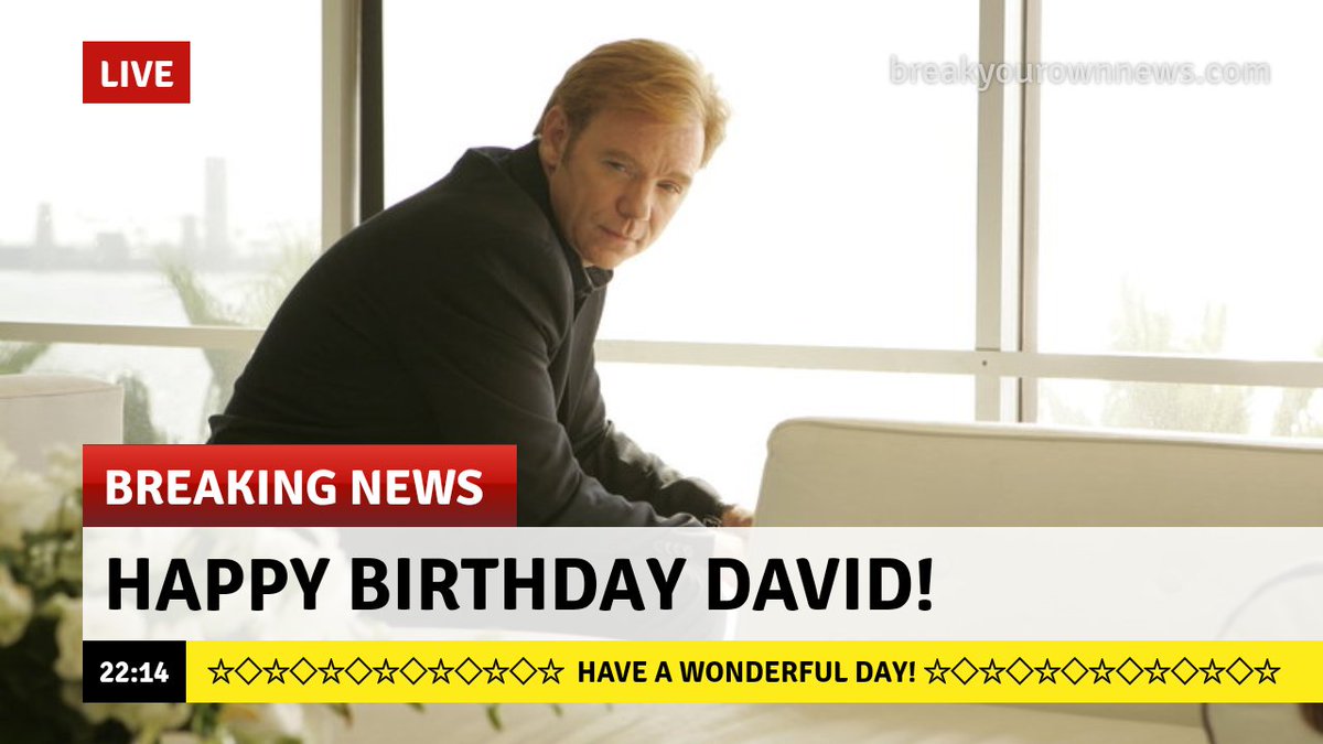 .@davidcaruso1 Have a wonderful Happy Birthday David and hope, you will have a fantastic day! Martina from Germany (#FanArt by me) 😊