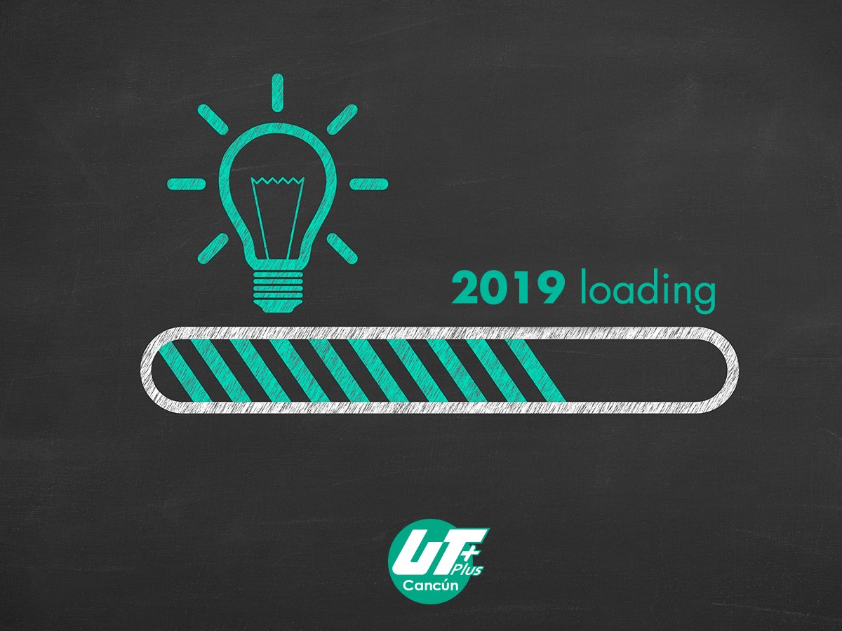 UTPlusCancun's tweet photo. ¡Se acabaron las vacaciones! Este 2019 vamos con todo 🤩 #SigoAprendiendoConUTPLUS #OrgulloUT #UTPlusCancun https://t.co/M68NwJgHhp