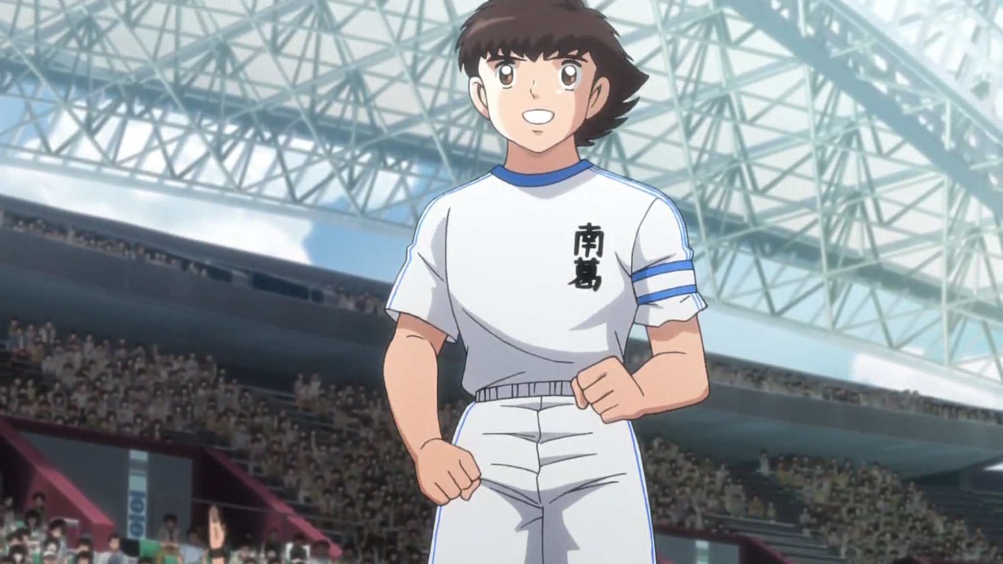 Roy ことよろ 若林くんはまだか キャプ翼38話 攻略 立花兄弟 21 遂に翼くん参戦 皆の元へ駆け寄る翼くんの顔が嬉そうで可愛い 同点になってもまた突き放せば良いと励ますし少し元気がない仲間達に前半の良い攻めを思い出させて士気を上げたりと