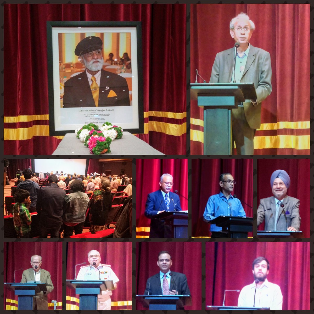 Late ViceAdm #ManoharAwati remembered across family, friends & #MaritimeCommunity at Pune as #TheManTheLegend & #ExtraordinaryIndian @indiannavy @arunp2810 @vikramwkarve @theUdayB @MHSofIndia @srikantkesnur