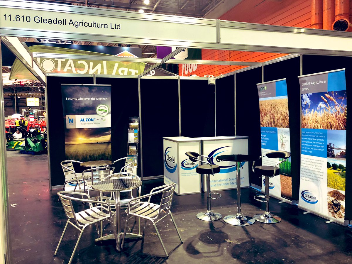 RosieFox23's tweet image. All set and ready to go! @Gleadells #LAMMA19 Hall 11. Stand 11.610. Hope to see you all tomorrow!!