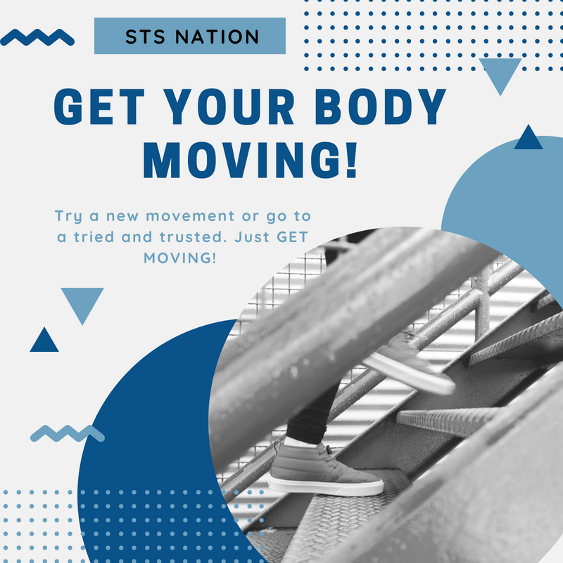 Mondays are for Moving! Get up! Get your Heart Beating! Check out our YouTube page for examples and ideas to add to your current regime. Step Ups - bit.ly/2MMnPN9 #STSNation #StepUps #Balance #Strength #GetYourBodyMoving #HealthyLiving