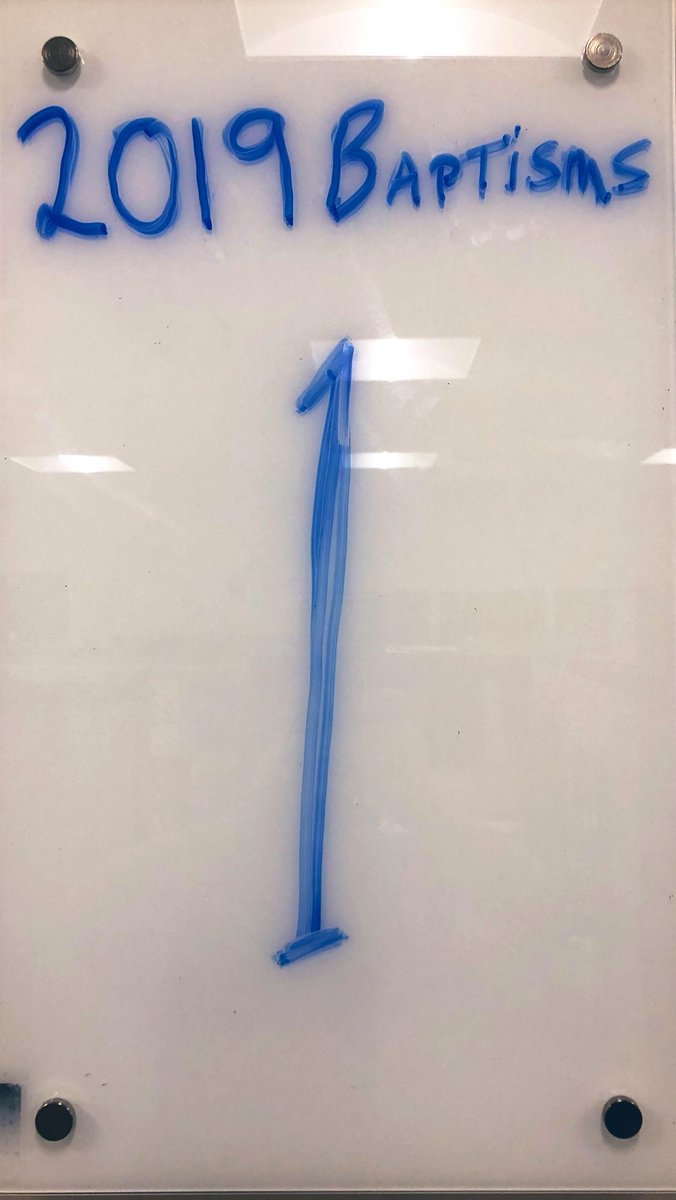 2019 started off great as we were able to see a life changed by Jesus take their next step by celebrating that change through believer’s baptism <a href="/Christ_Place/">Christ Place Church</a> #reachandraise