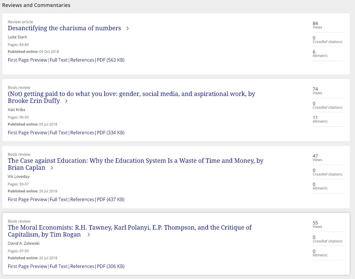 And we're back with Vol 12, 1 2019. With <a href="/gsoh31/">Glen O'Hara</a> @VikLoveday <a href="/luke_stark/">Luke Stark (lukestark.bsky.social)</a> <a href="/MartinusHauge/">Amalie</a>,<a href="/suzie_thumb/">Kait Kribs</a>, Daniel Cook, Paul du Gay et al, Barbara Jenkins, David Zalewski it's a big yin!