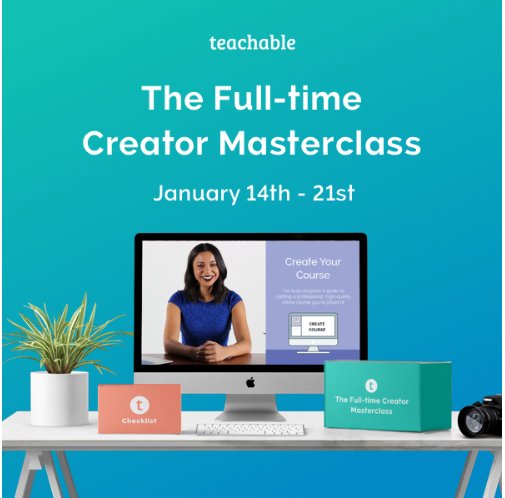 juliehood's tweet photo. Become a Full-Time Course Creator with this Checklist and Masterclass from @teachable https://t.co/lkf6vih8q7  #onlinecourses #createyourcourse https://t.co/8OEF3tJ1lH