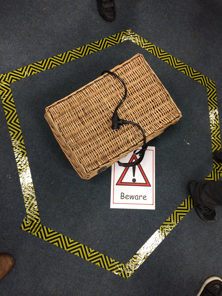 PatchamInfants's tweet photo. News update! Another mystery box has arrived in Reception! Maisie thinks there is a dinosaur inside because they are big and dangerous. #dialogictalk #languagestructures https://t.co/jsYLT7c3I4