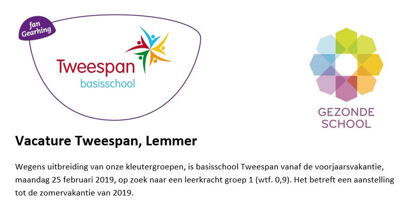 Werken in groep 1 in Lemmer? gearhing.nl/assets/Uploads…