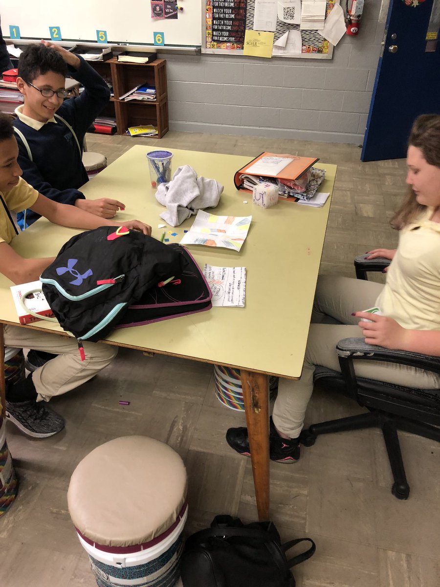 AmyWells950's tweet image. Glad to be back with these students! Showcasing what the learned about the Global Age. #engagement #studentsprojects #funwaytocomeback #Wonderwells #theErwinWay