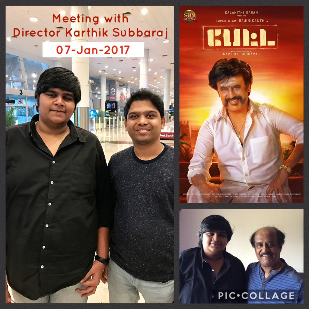 DrMadhanIIMCal's tweet image. Wishing #Petta ALL THE BEST💐

Superstar @rajinikanth + Director @karthiksubbaraj Pongal Mega Treat 👍

India is ready to #GetRajinified 😊#PettaParrak 😇