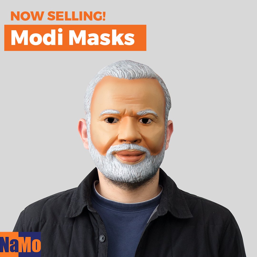 Presenting the official NaMo Mask!!
Bring out the inner #PMNarendraModi fan in you!!
Check this out at http://bit.ly/NaMo_Mask or on the NaMo App at http://nm4.in/dnldapp