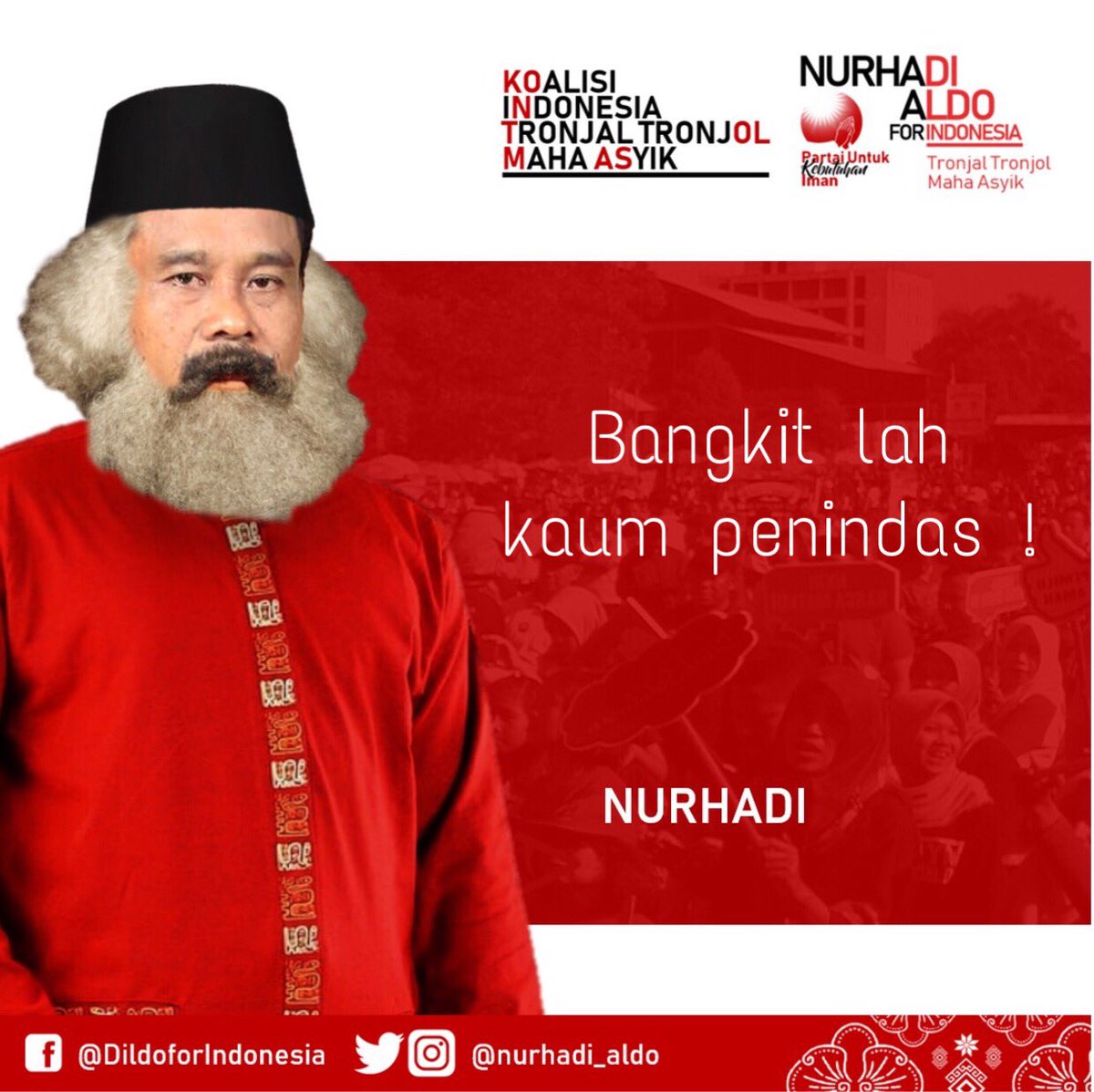 NKR_Internet's tweet photo. Bangkitlah kaum penindas 
Bangkitlah kaum yang menindas dan kenyang
Saat menjajah sudah tiba
Mulailah segala ancaman
Ambil semua kekayaan negri
Aku bangun dunia baru 
Pemiliknya cuman aku
Mari menjajah dan mengekploitasi
Dalam perjuangan bisnis
Link 
Menyatukan semua manusia ! https://t.co/N9UQylcuRD