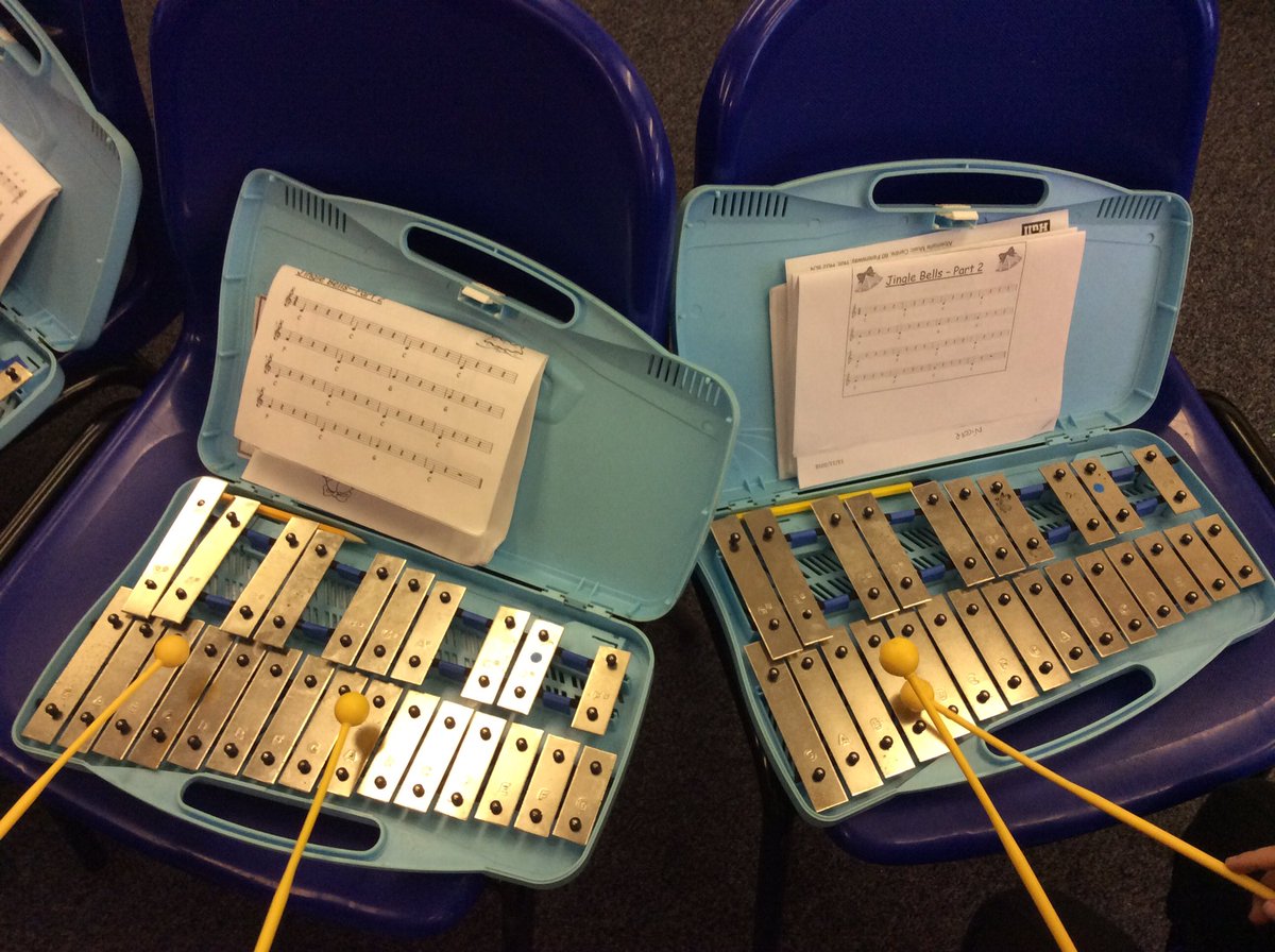 Year 3 have been learning to play the glockenspiel in their music lessons. #year3 #KS2music