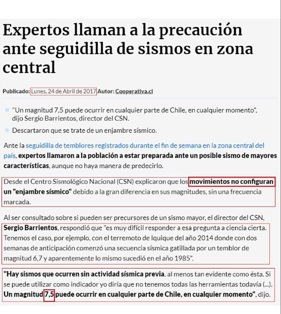 AroldoChanta's tweet photo. Denunciamos a @INFORMADORCHILE de plagio y alteraciones de declaraciones a su conveniencia.

Su nota del 5 de enero de 2019 sobre un "#EnjambreSísmico" en el norte de #Chile, es un pésimo #CopyPaste de una nota publicada hace 2 años por @Cooperativa.

¡#Chanta al descubierto! https://t.co/hGunBNVfV1