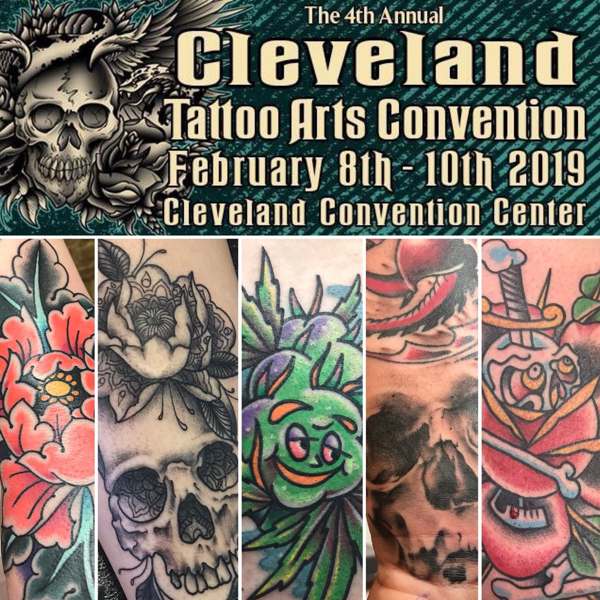 Cleveland Tattoo Arts Convention 9  March 2024  United States