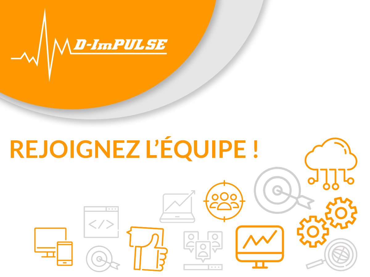 D_Impulse_'s tweet photo. En ce début d'année 2019 D-Impulse recherche de nouveaux coéquipiers ! 
Vous êtes :
✅ Business Developer
✅ Rédacteur(trice) Web
✅ Chargé(e) de webmaketing
✅ Développeur(se) Web
Etudiant ou professionnel, Rejoignez-nous ! 
Rendez-vous sur notre site : https://t.co/E44qR0rJGH https://t.co/y4SIrODzxV