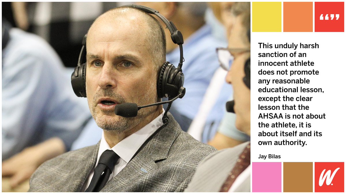espnW's tweet image. "I found it to be cruel, heartless and more about the interests of the AHSAA than the interests of a young athlete in its charge."

@JayBilas gave Steve Savarese, head of the Alabama High School Athletic Association, a call about Maori Davenport: es.pn/2RCQ9Dg