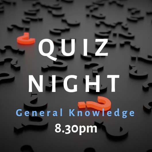 Our weekly quiz returns for 2019 this WEEK! JOIN US THIS THURSDAY FROM 8PM! Great prizes and cash to be won! 🎊 #KeepItCrwys