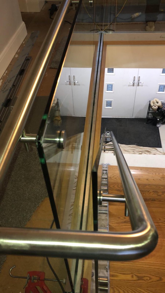 We do love a satisfied customer! Recently completed job within our group for these modern and sleek glass balustrades. If you want to restyle your house this new year then please contact us for more information. #glassbalustrades #houserenovation #houseredesign #architectdaily