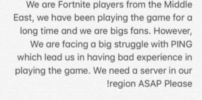 khaled21943913's tweet photo. #FortniteMiddleEastServers اللي يبي يفتوحون سيرفر ريتويت ولايك https://t.co/tAc54uwXJ8