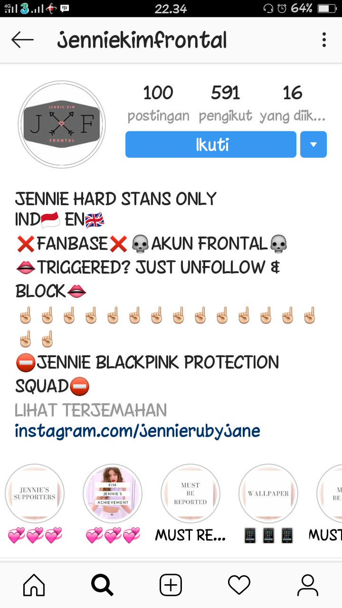 ApriliaNikki's tweet photo. @jennuekimfrontal memalukan stan jennie kau
Apa yg harus di tren kan mslh jennie beda kasus dengan rasis. Memalukan diri sendiri admin nya ni akun stan wkwkkwk. Perasaan bnyk blink yg dukung jennie bnyk maslh dating jenkai jga udh g mslh krna bnyk dr blink dan exo-l yg lindungi. https://t.co/gKUdhhQTUU