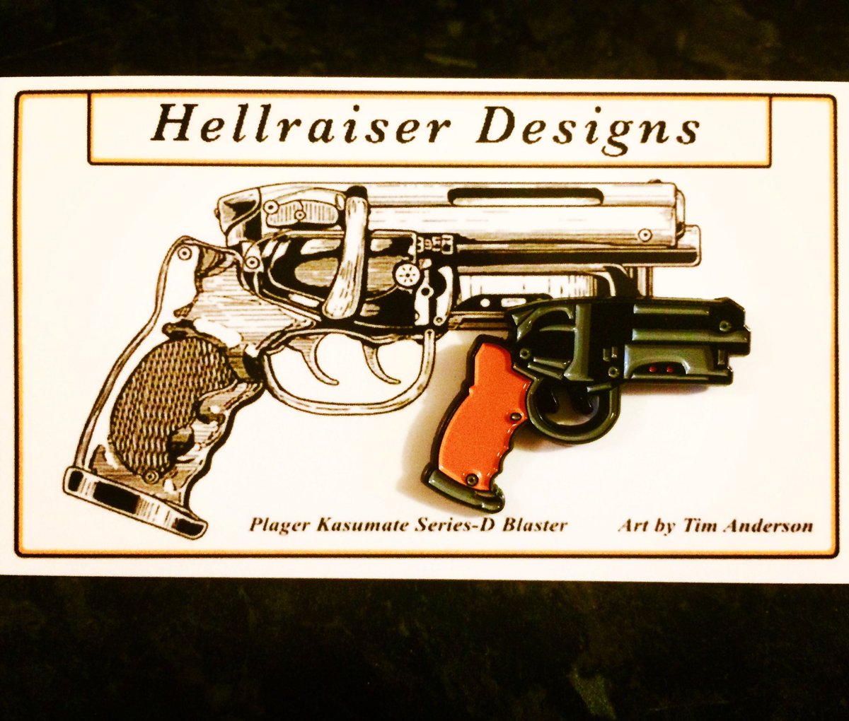 Unkle_Lee44's tweet photo. New today. Blade Runner Blaster pin from @hellraiserdsgns π
#BladeRunner #PKDBlaster #Blaster #PlagerKasumateSeriesDBlaster https://t.co/lGD7dlkkof