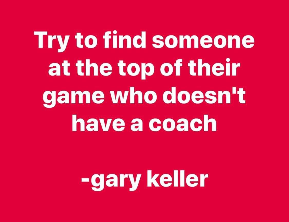 Truth!
#thoughtsbygary #kwri #mapscoaching