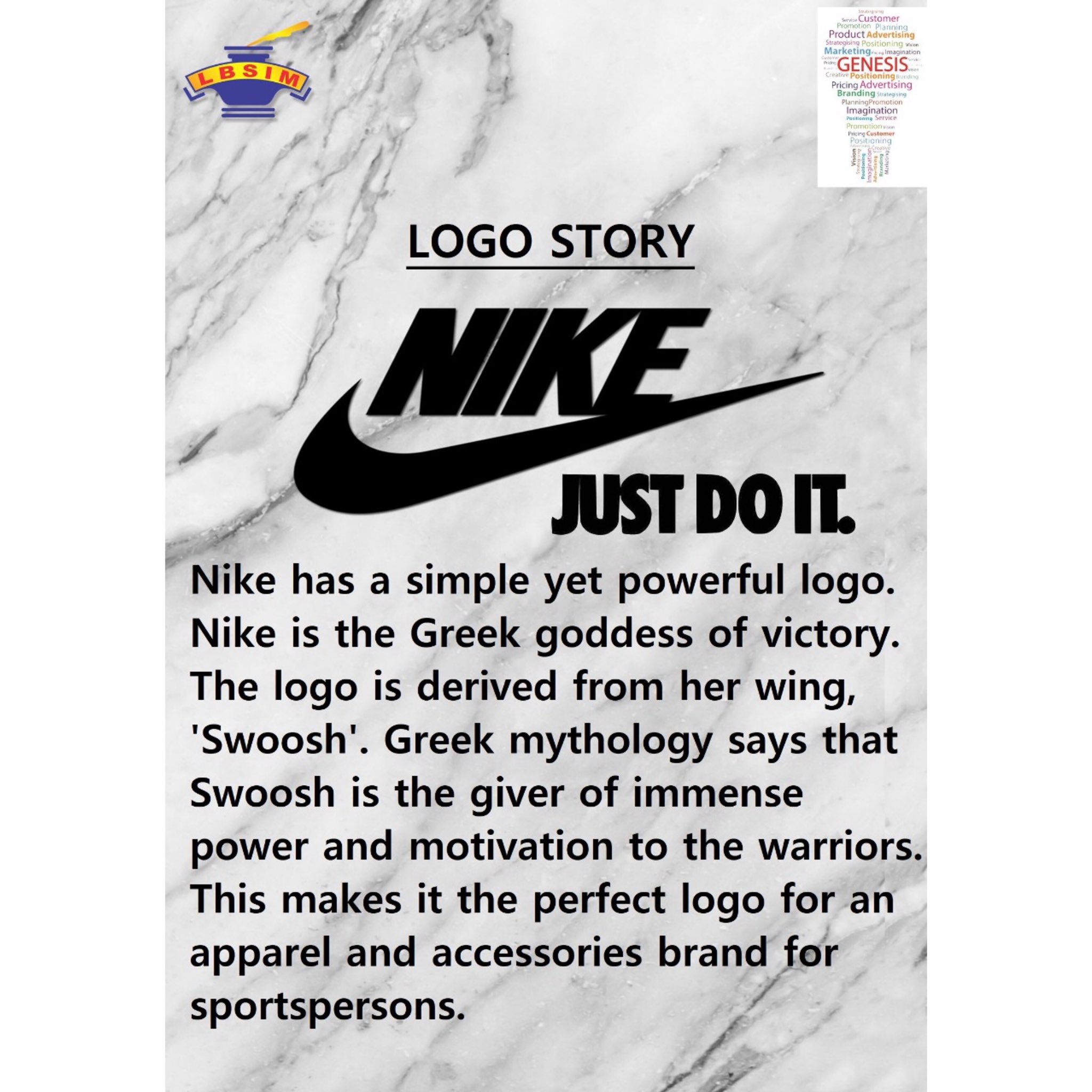 The Nike logo story. Know the story and meaning behind the world