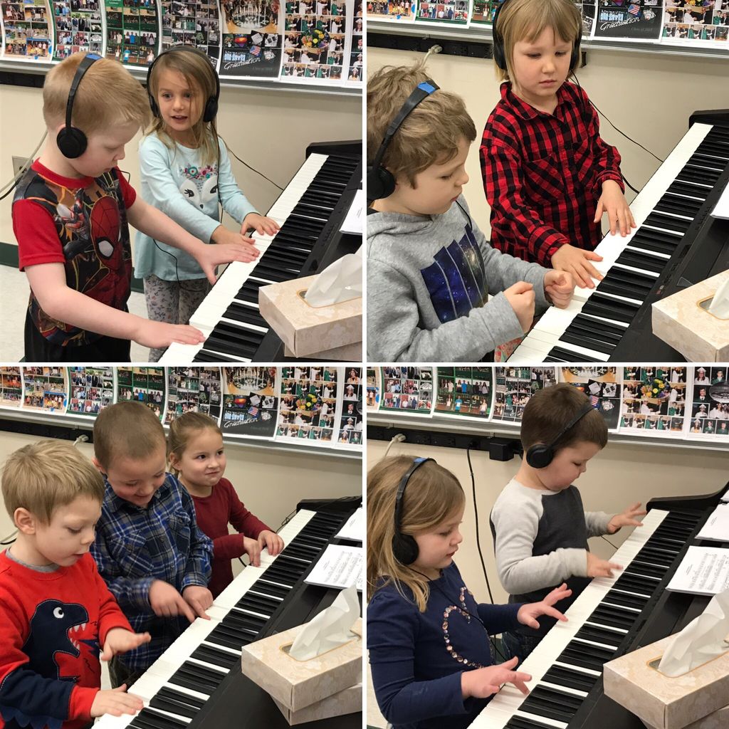 Kids from Ms. Bakers PreK class had fun trying out stations during music class today. 🎶

#wildcatpride  #oneschooltwocampuses 
#wrud
#vted