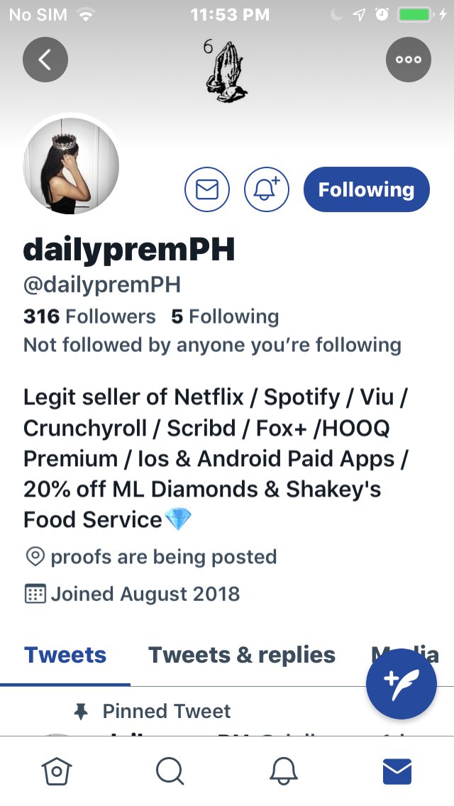 EslaoSofia's tweet image. Please be aware of this premium seller scammer