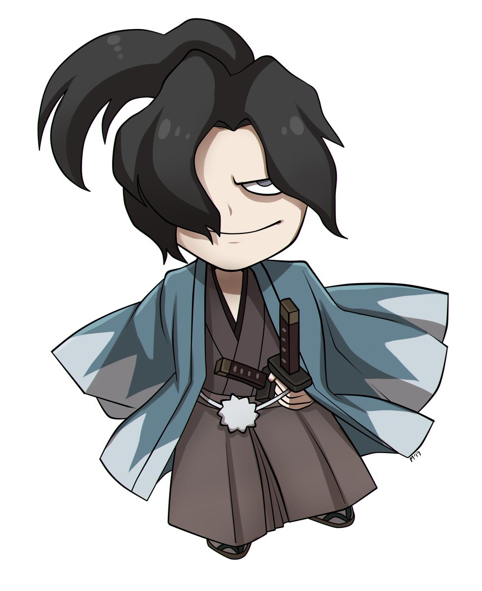 Mafer Jinei Shinsengumi 鵜堂刃衛 るろうに剣心 Art Chibi Rurounikenshin