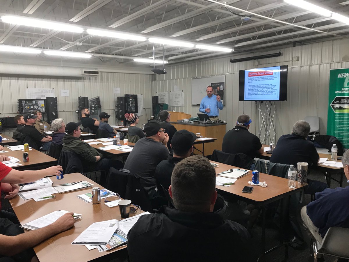 Distributor service school at Foley United.   A great group of guys !