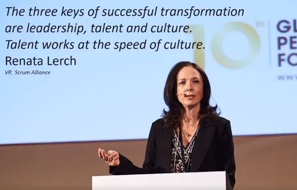 PeteModi's tweet photo. Keen insight on Transformation from @LimaLerch of  @AgileAlliance at @GDruckerForum https://t.co/GnXREaOkwl