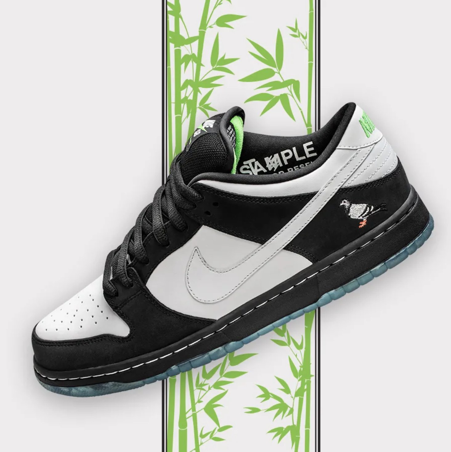 Nike sb staple panda pigeon hotsell