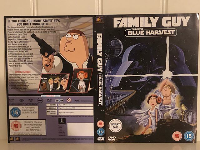 UKToyCollector's tweet photo. #FamilyGuy Presents #BlueHarvest unused Store Display Case Inlay Card
.
@familyguyfox @macfarlaneseth .
A photo from my #StarWarsCollectionRoom #StarWars #CollectionRoom #StarWarsCollectionRoomTour #CollectionRoomTour #StarWarsRoomTour #StarWarsCollectio… https://t.co/XNlHyteJ1e https://t.co/Xm9ihA3pBh