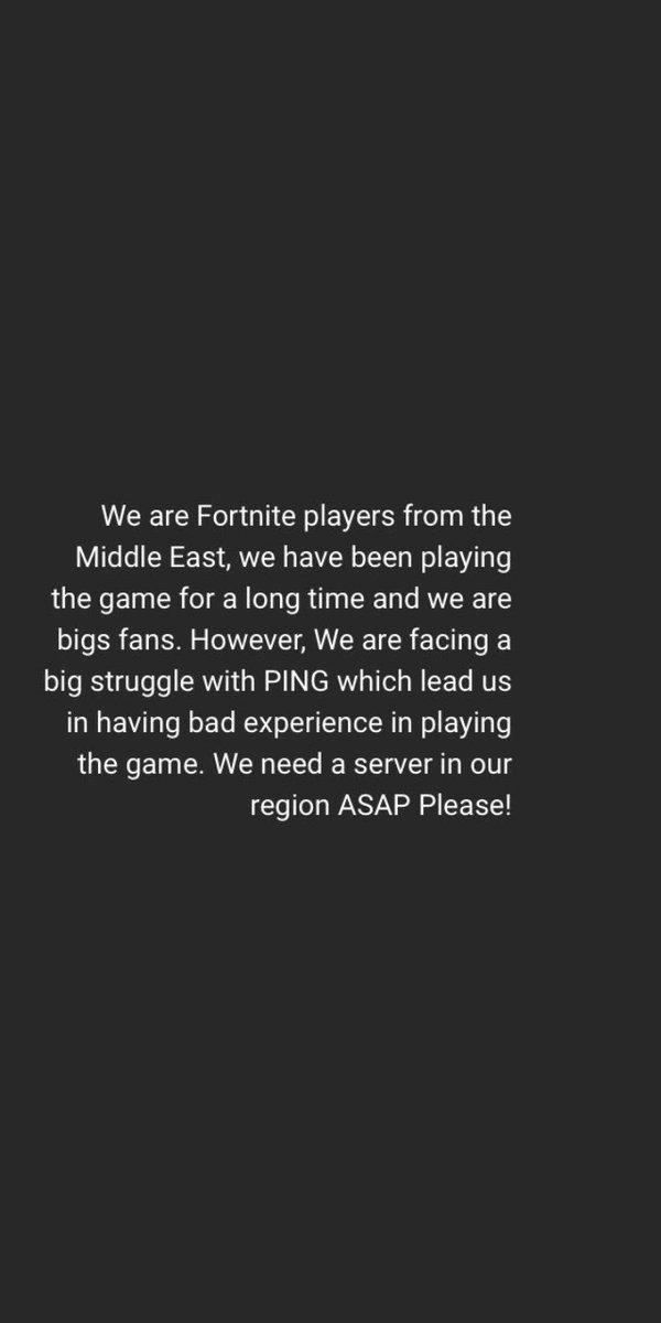 ah32zoL6vgHDtkS's tweet photo. يلعن ام فورت نايت #FortniteMiddleEastServers https://t.co/zAN42XzTM1