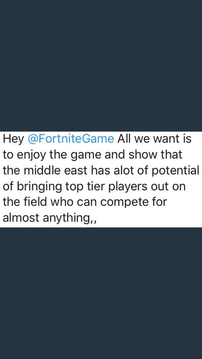 aOMEtSOPahGPQfD's tweet photo. #FortniteMiddleEastServers لايك ورتويت https://t.co/Muib2sdkx9