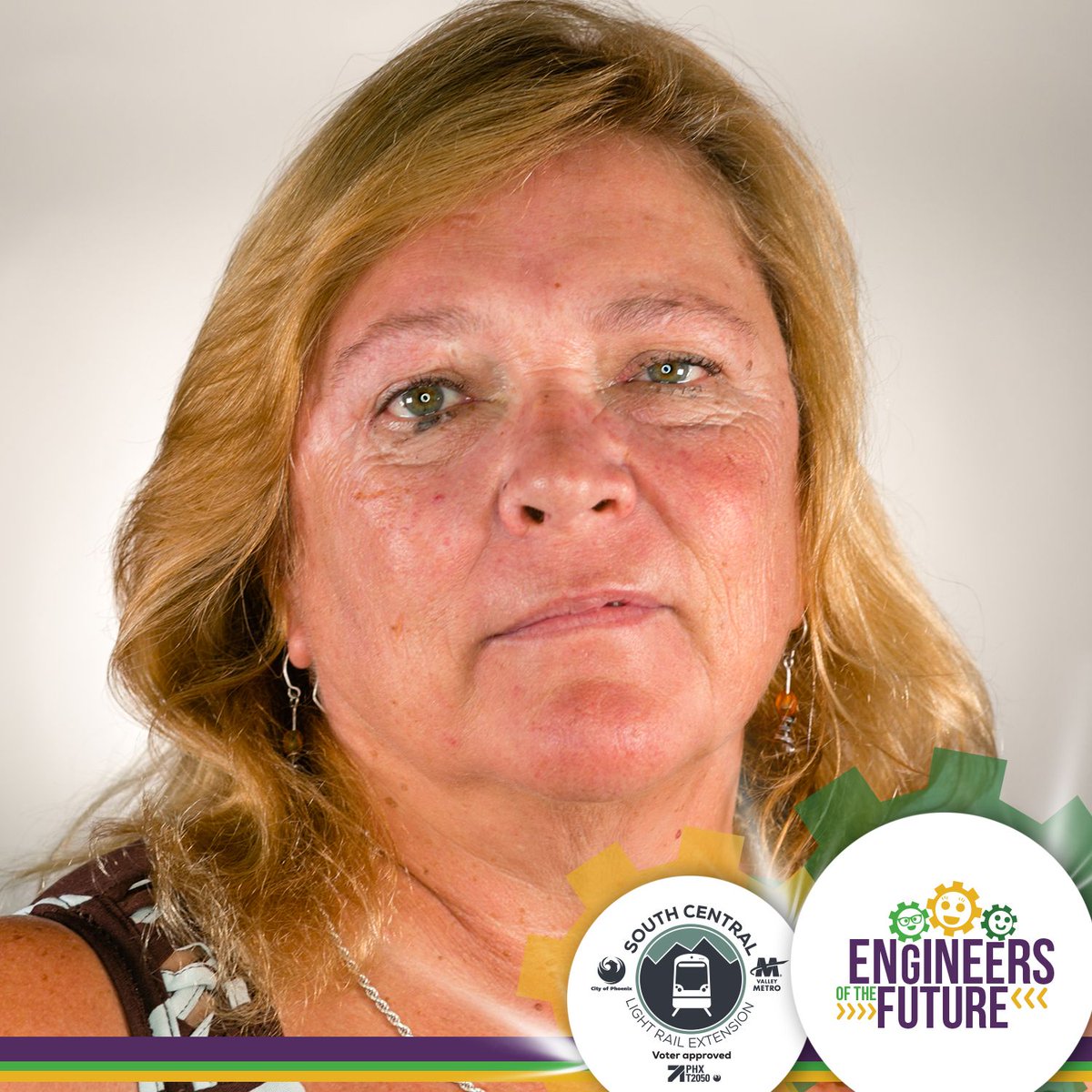 EngineersAz's tweet image. Meet our fabulous mentor Anne from Maxine O. Bush School! She is an Air Force veteran who is guiding our young innovators in designing their unique transit structures for Project 1.

#MENTORMONDAY #STEMFORWARD #STEMPHX #EOTF #INNOVATE #PIONEERTHEPATH