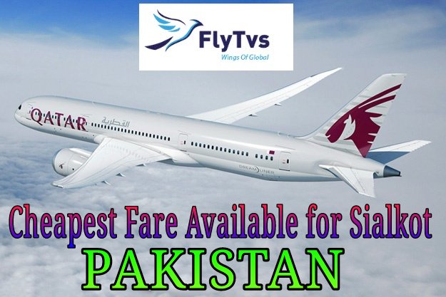 New Year Offer......

Book a Ticket to sialkot (PAKISTAN) on Qatar Airways from FLYTVS website or Call to our 24 hrs Sales Support Number Below.
Incredible Fare Available for SIALKOT
flytvs.com
Sale Support :- 22430222/333
Mobile No : - 99992352/62
Support@flytvs.com