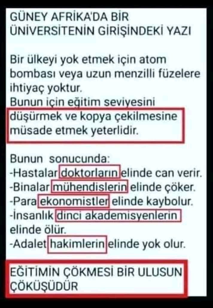 alitoglu12's tweet image. #niyeböyle eğitim eğitim eğitim