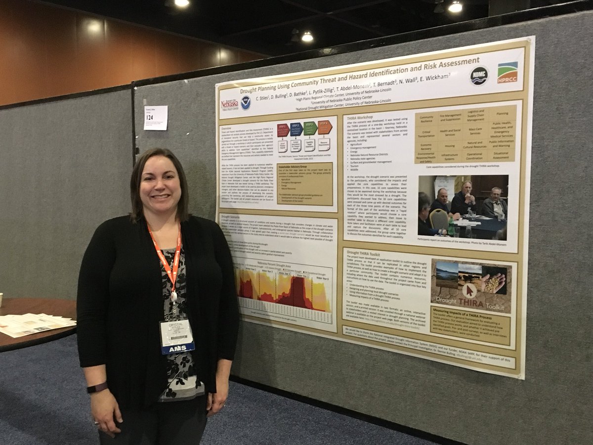 HPClimateCenter's tweet image. Posters are up and ready to go for this afternoon’s session. Stop by! #AMS2019