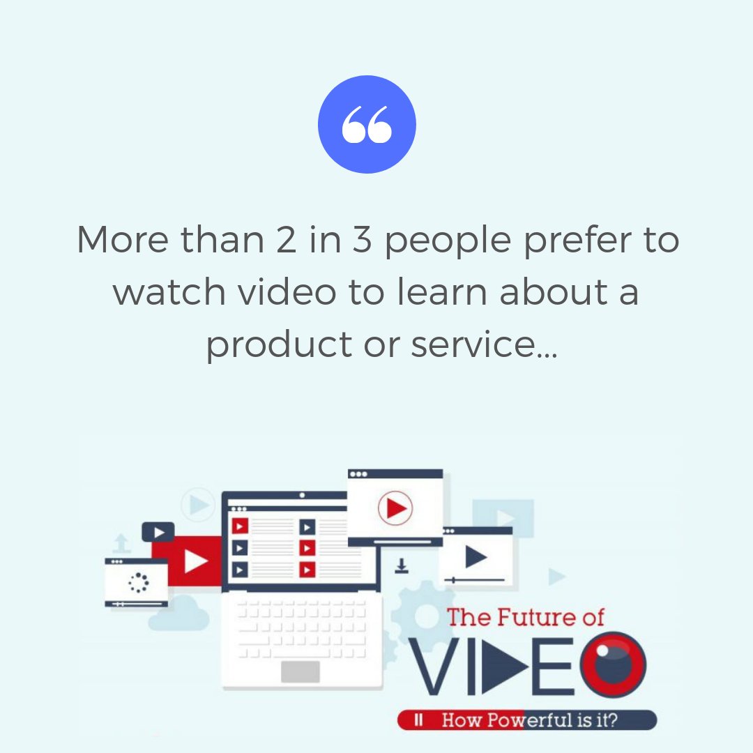 MotionCre's tweet image. Curious about the power of video marketing? Check out this great article by the folks over at @dreamgrow ow.ly/hKLt30ndKXO