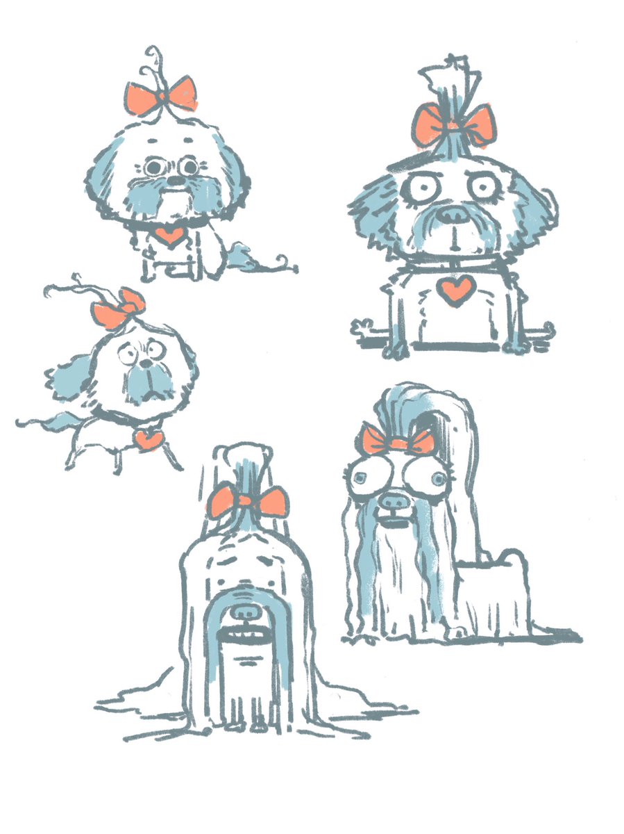weekend coffee doodles #ShihTzu