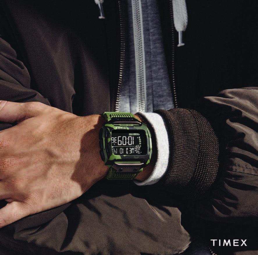 TimexSports's tweet image. Shock resistant. Water resistant. Your everyday adventure watch # timex #timexcommand
⌚ Timex Command 54mm | TW5M20400