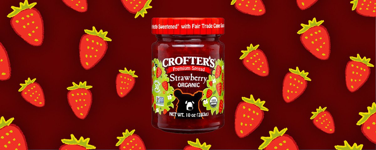 croftersorganic's tweet photo. Know Your Fruit:
We source our #Camarosa Strawberries all the way from Turkey and our #SengaSengana Strawberries from China!🌏
The berries we use are smaller than the grocery store version, so the little seeds you see are a delicate addition to the slightly chunky texture. https://t.co/afajYw7AVJ