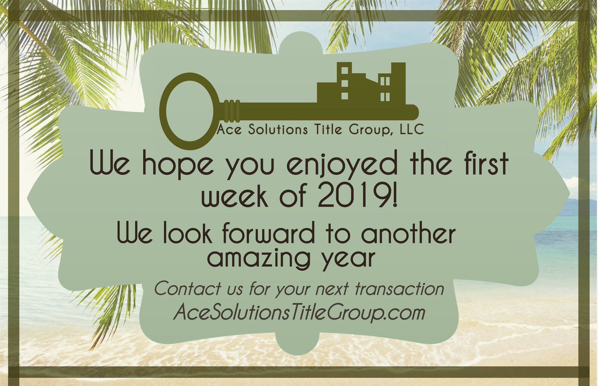 Ace Solutions Title Group, LLC (ace_title) Twitter